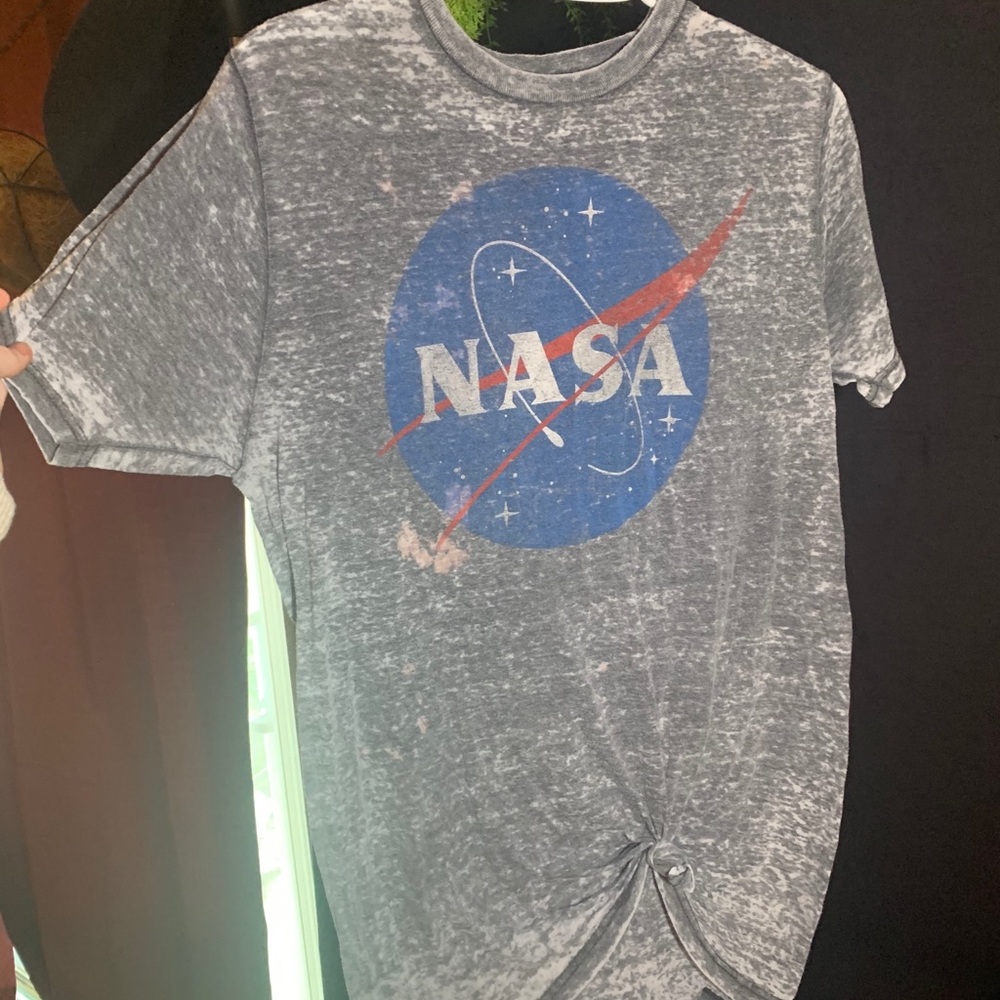 Tie Front Nasa Tee